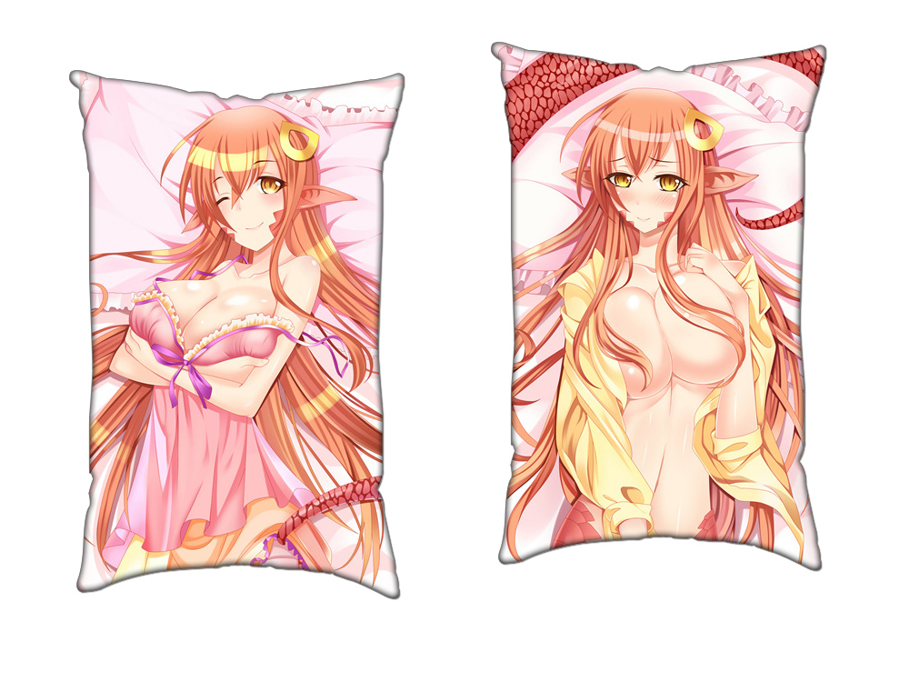 Monster Musume Anime Two Way Tricot Air Pillow With a Hole 35x55cm(13.7in x 21.6in)