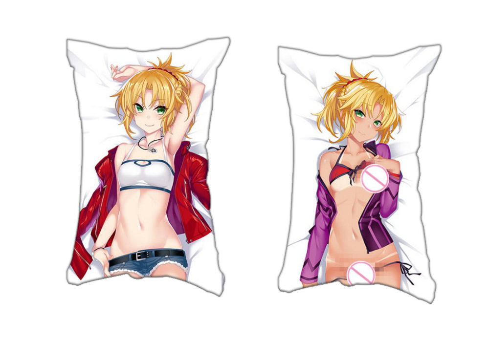 Mordred Fate Anime 2 Way Tricot Air Pillow With a Hole 35x55cm(13.7in x 21.6in)