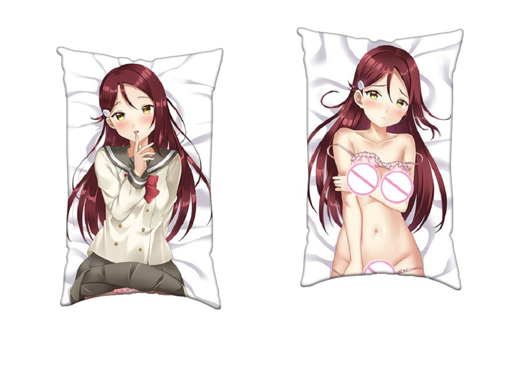 RIKO SAKURAUCHI LOVE LIVE SUNSHINE Anime Two Way Tricot Air Pillow With a Hole 35x55cm(13.7in x 21.6in)