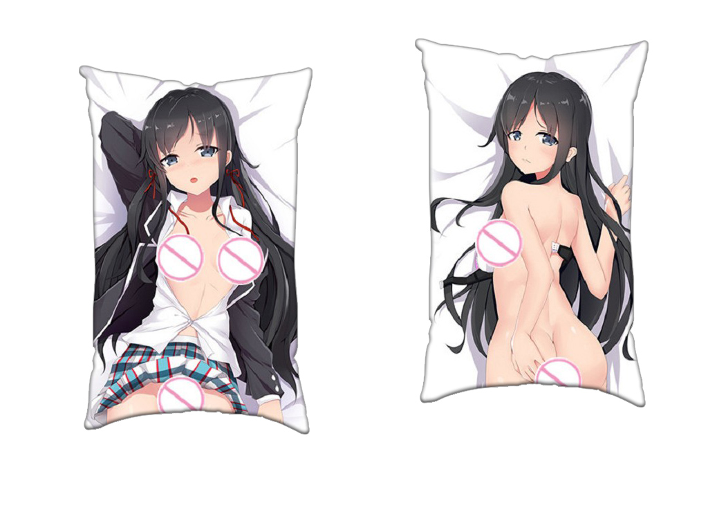 YUKINO YUKINOSHITA MY TEEN ROMANTIC COMEDY Anime Two Way Tricot Air Pillow With a Hole 35x55cm(13.7in x 21.6in)