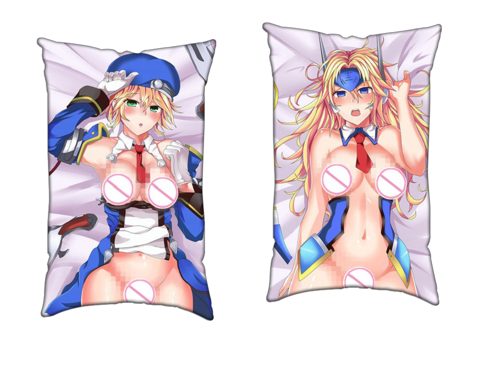 Noel Vermillion BlazBlue Anime 2 Way Tricot Air Pillow With a Hole 35x55cm(13.7in x 21.6in)