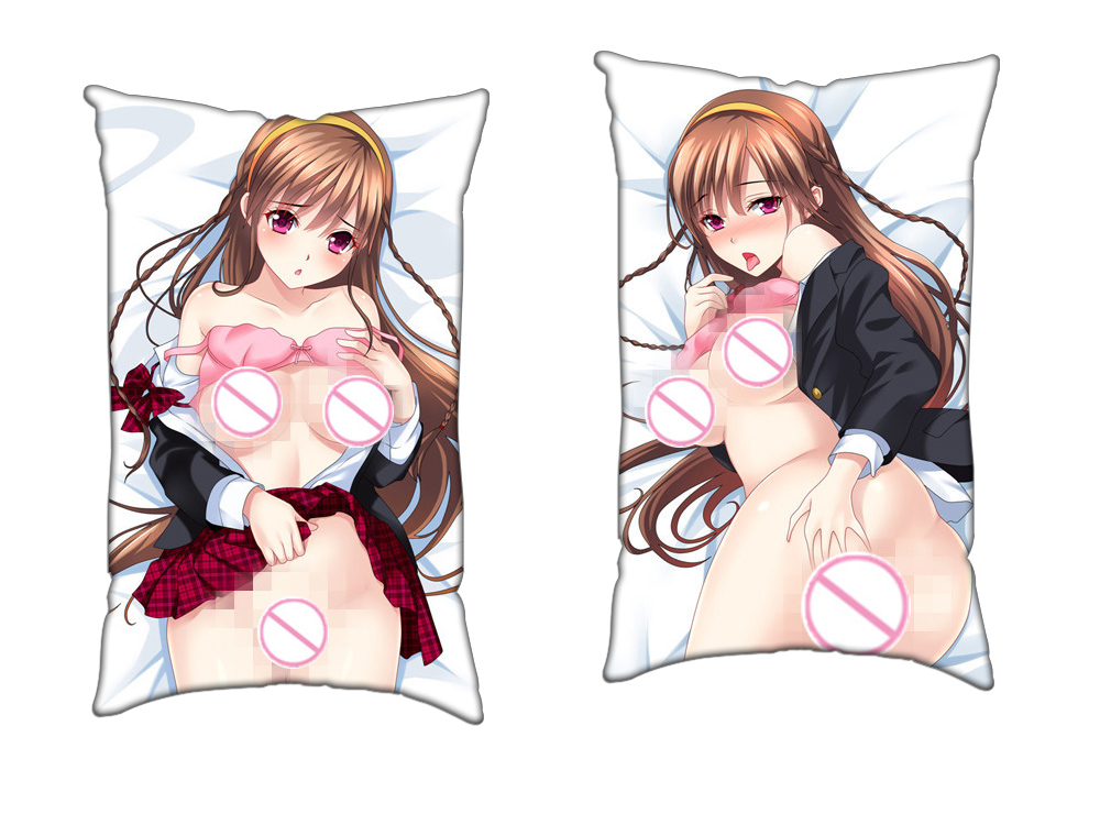 Original Character Yuu Sagara Anime 2 Way Tricot Air Pillow With a Hole 35x55cm(13.7in x 21.6in)