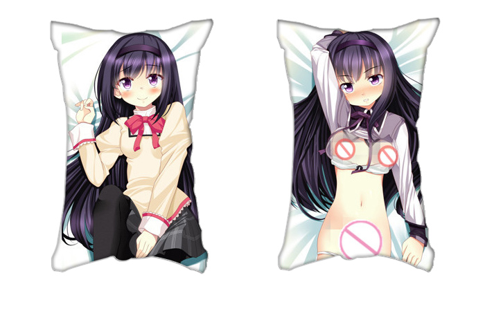 Puella Magi Madoka Magica Anime 2 Way Tricot Air Pillow With a Hole 35x55cm(13.7in x 21.6in)