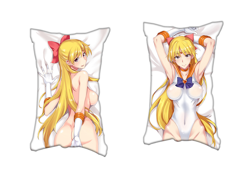 Sailor Venus Sailor Moon Anime 2 Way Tricot Air Pillow With a Hole 35x55cm(13.7in x 21.6in)