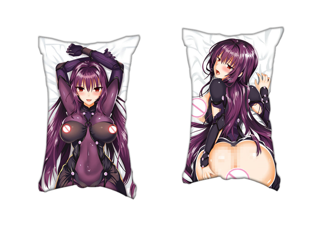 Scathach Fate Grand Order Anime 2 Way Tricot Air Pillow With a Hole 35x55cm(13.7in x 21.6in)
