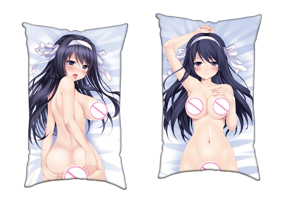 Sexy Hentai Girl Anime Two Way Tricot Air Pillow With a Hole 35x55cm(13.7in x 21.6in)