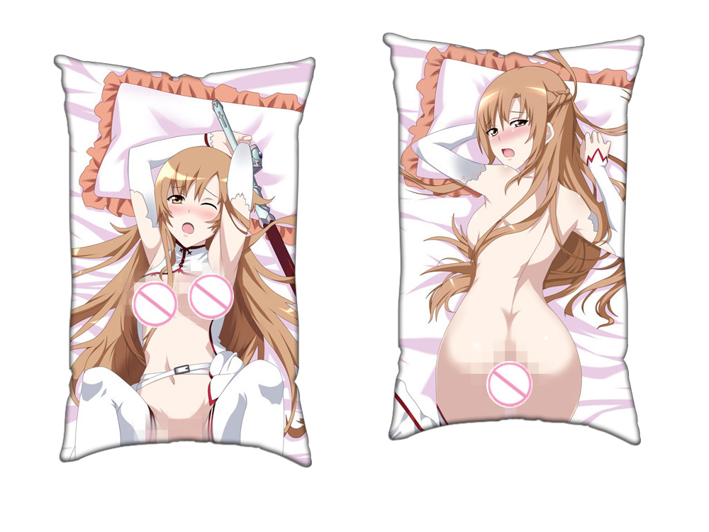 Sword Art Online Asuna Yuuki Anime 2 Way Tricot Air Pillow With a Hole 35x55cm(13.7in x 21.6in)