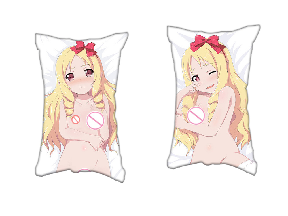 Yamada Elf Eromanga Sensei Anime 2 Way Tricot Air Pillow With a Hole 35x55cm(13.7in x 21.6in)