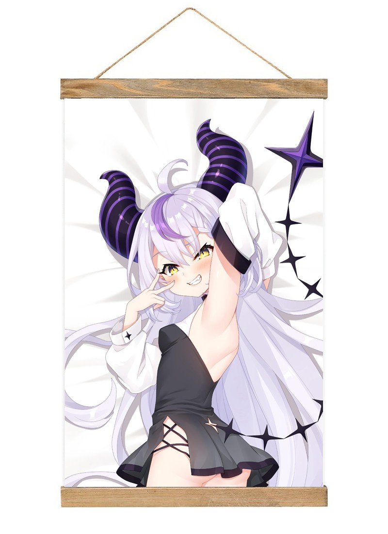 irtual Youtuber La Darknesss Scroll Painting Wall Picture Anime Wall Scroll Hanging Home Decor