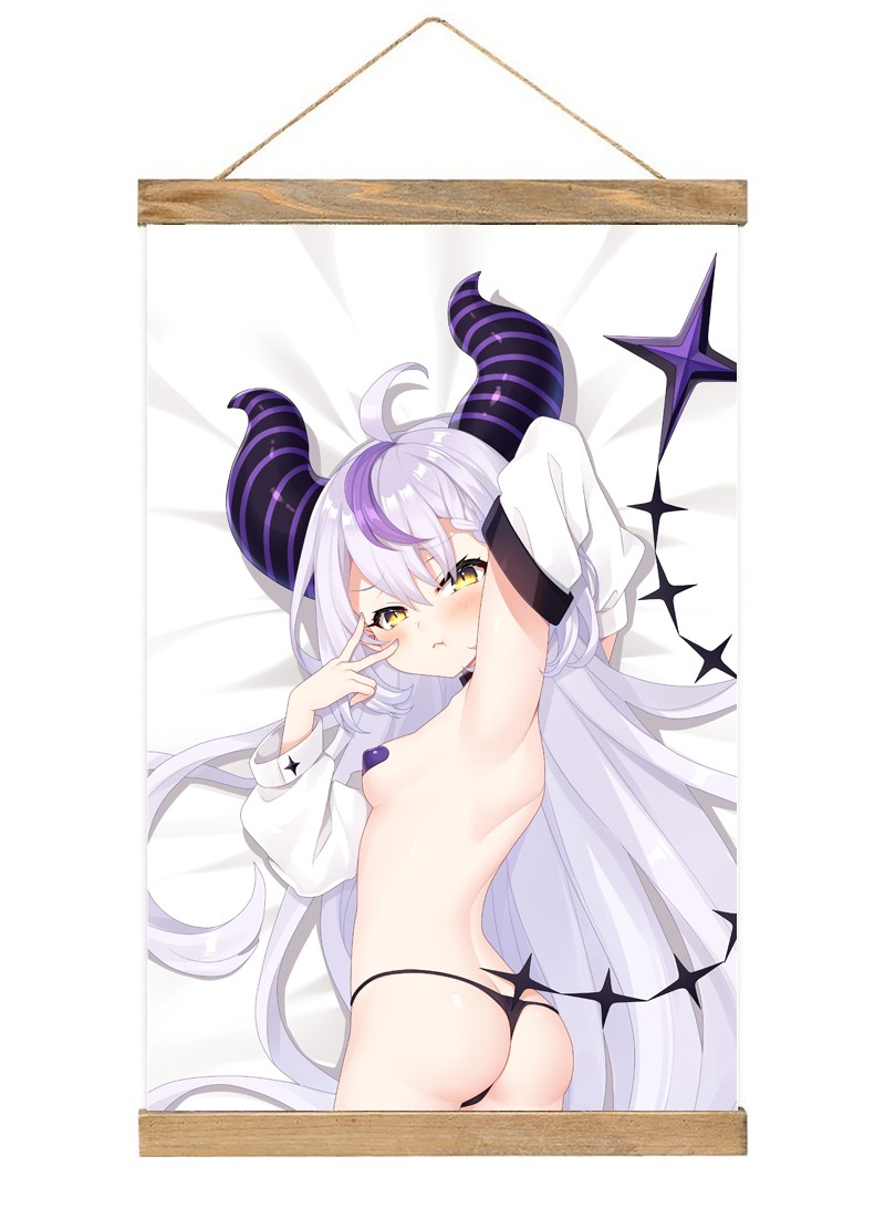 Virtual Youtuber La Darknesss-1 Scroll Painting Wall Picture Anime Wall Scroll Hanging Home Decor