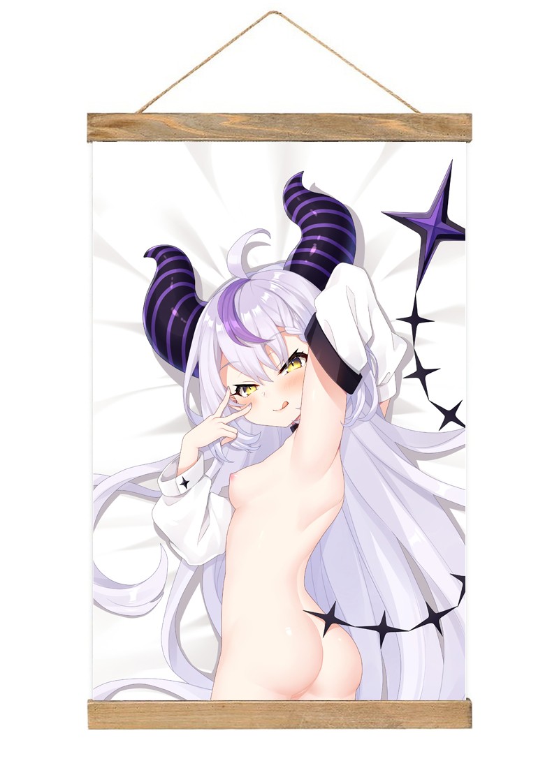 Virtual Youtuber La Darknesss Scroll Painting Wall Picture Anime Wall Scroll Hanging Home Decor