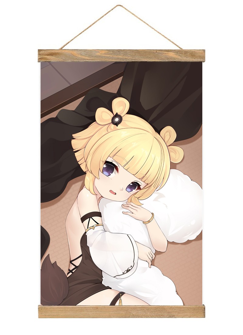 Azur Lane SN Grozny-1 Scroll Painting Wall Picture Anime Wall Scroll Hanging Home Decor