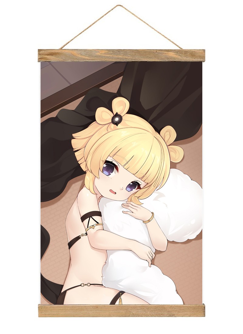 Azur Lane SN Grozny-3 Scroll Painting Wall Picture Anime Wall Scroll Hanging Home Decor