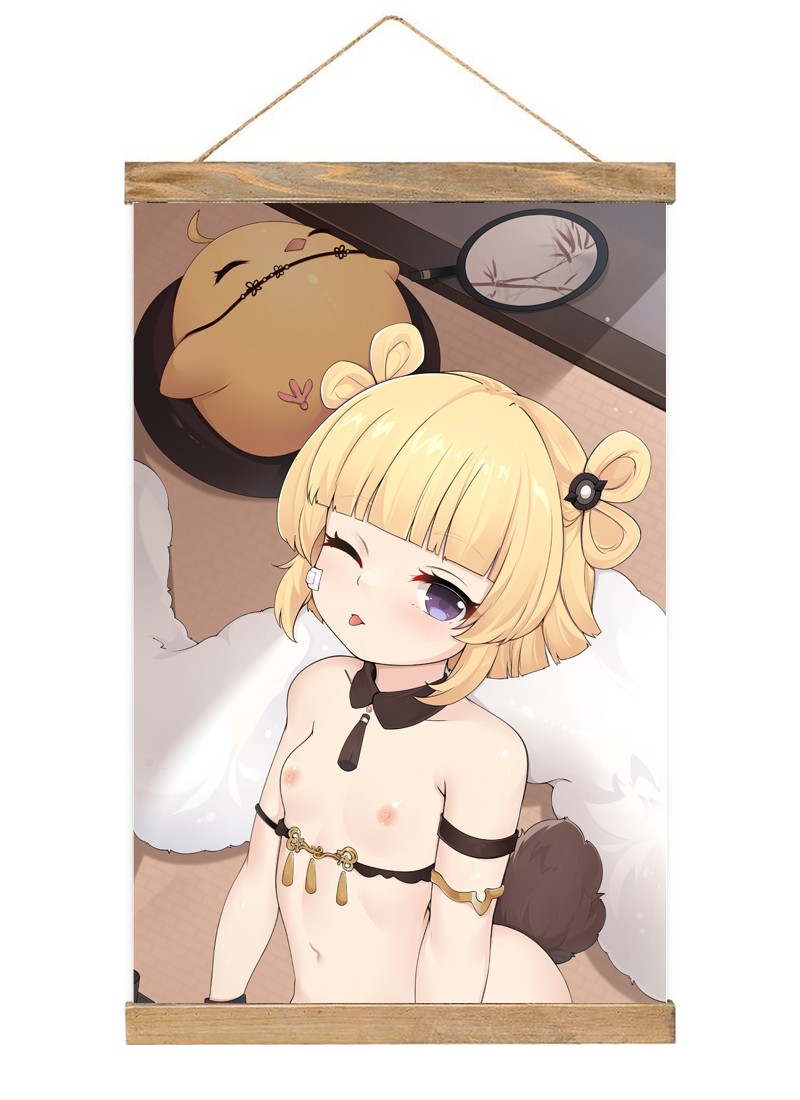 Azur Lane SN Grozny-4 Scroll Painting Wall Picture Anime Wall Scroll Hanging Home Decor