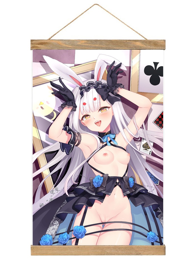 Azur Lane Shimakaze-1 Scroll Painting Wall Picture Anime Wall Scroll Hanging Home Decor