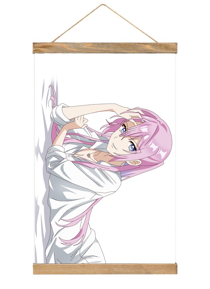 Kawaii dake ja Nai Shikimori-san Scroll Painting Wall Picture Anime Wall Scroll Hanging Home Decor