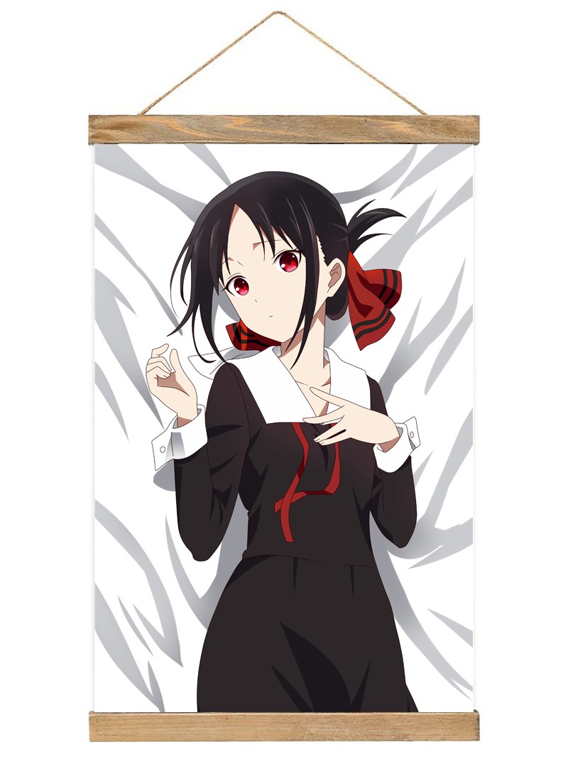 Kaguya sama Love Is War Shinomiya Kaguya-1 Scroll Painting Wall Picture Anime Wall Scroll Hanging Home Decor