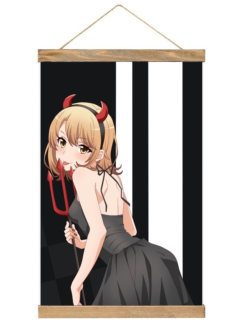 My youth romantic comedy in game is wrong as I expected Iroha Isshiki-1 Scroll Painting Wall Picture Anime Wall Scroll Hanging Home Decor