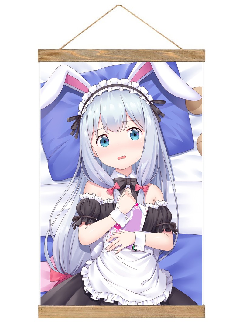 Eromanga Sensei Izumi Sagiri-1 Scroll Painting Wall Picture Anime Wall Scroll Hanging Home Decor