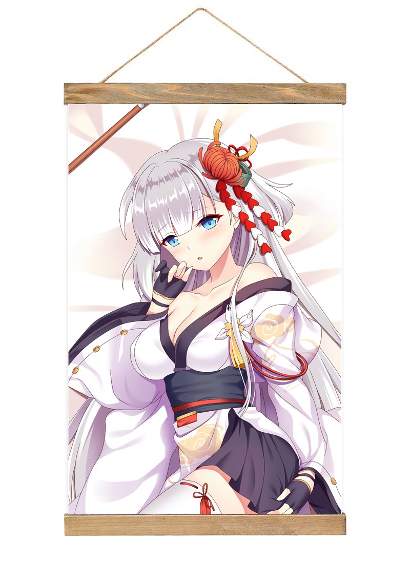 Azur Lane IJN Shokaku Scroll Painting Wall Picture Anime Wall Scroll Hanging Home Decor