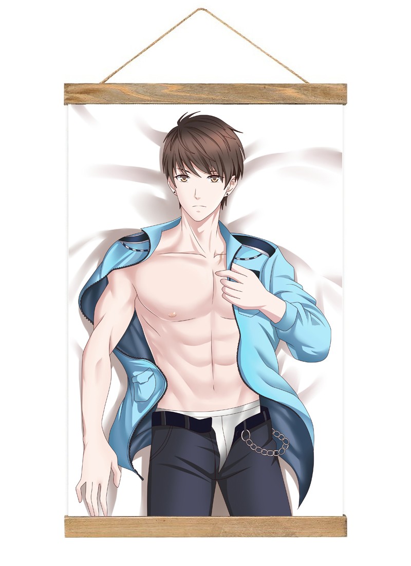Mr Love Queen's Choice Gavin-1 Scroll Painting Wall Picture Anime Wall Scroll Hanging Home Decor