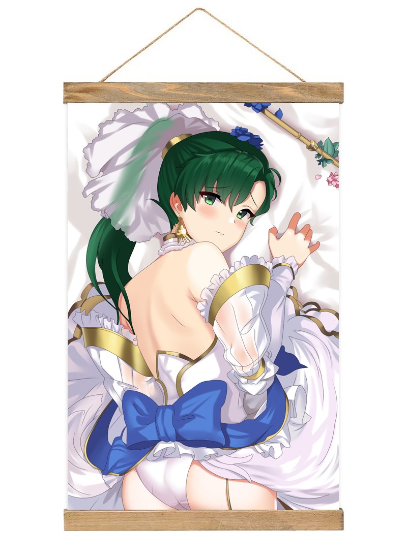Fire Emblem Ninja Lyn Scroll Painting Wall Picture Anime Wall Scroll Hanging Home Decor