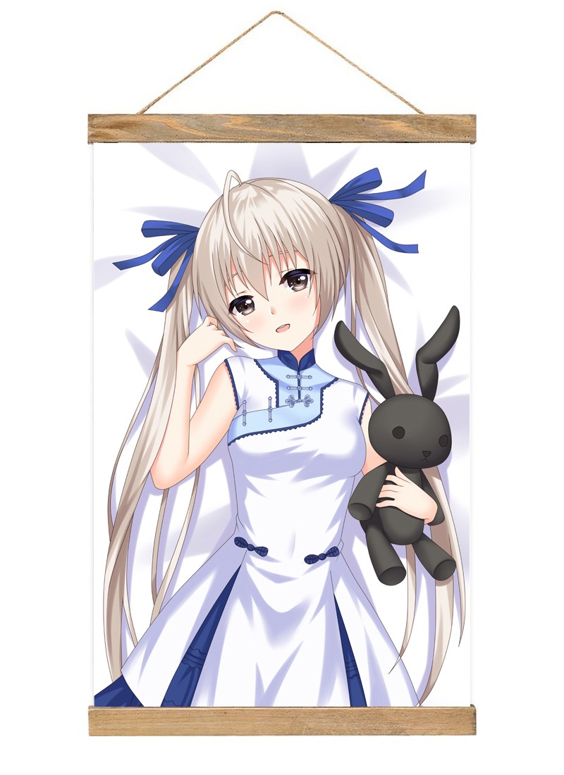 Yosuga No Sora Sora Kasugano-41 Scroll Painting Wall Picture Anime Wall Scroll Hanging Home Decor