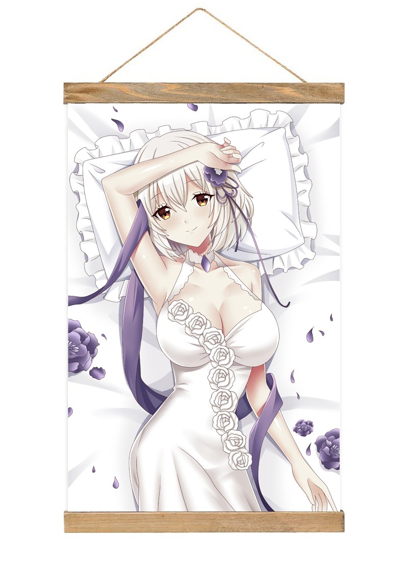 Azur Lane HMS Sirius-1 Scroll Painting Wall Picture Anime Wall Scroll Hanging Home Decor