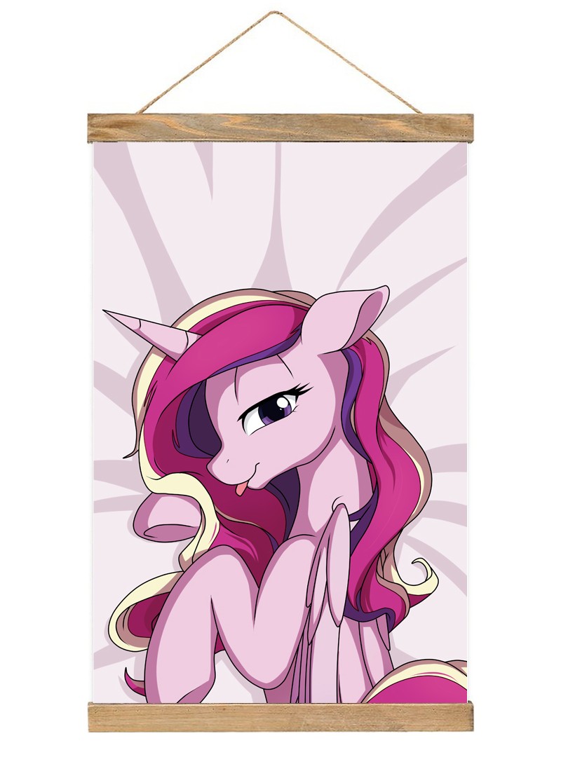 MLP My Little Pony-1 Scroll Painting Wall Picture Anime Wall Scroll Hanging Home Decor