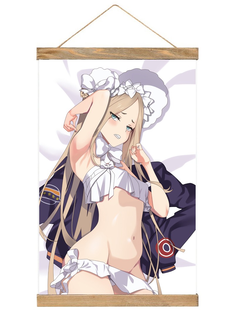 Fate Grand Order Abigail Williams-1 Scroll Painting Wall Picture Anime Wall Scroll Hanging Home Decor