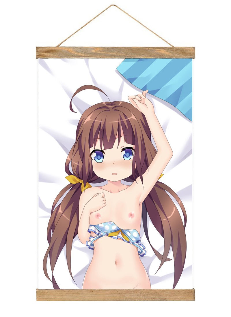 The Ryuo\'s Work Is Never Done Ai Hinatsuru-1 Scroll Painting Wall Picture Anime Wall Scroll Hanging Home Decor