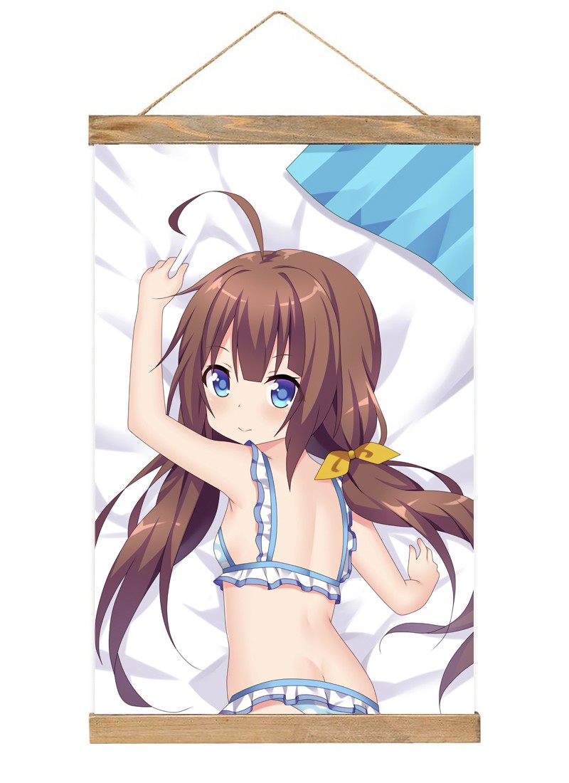 The Ryuo's Work Is Never Done Ai Hinatsuru Scroll Painting Wall Picture Anime Wall Scroll Hanging Home Decor