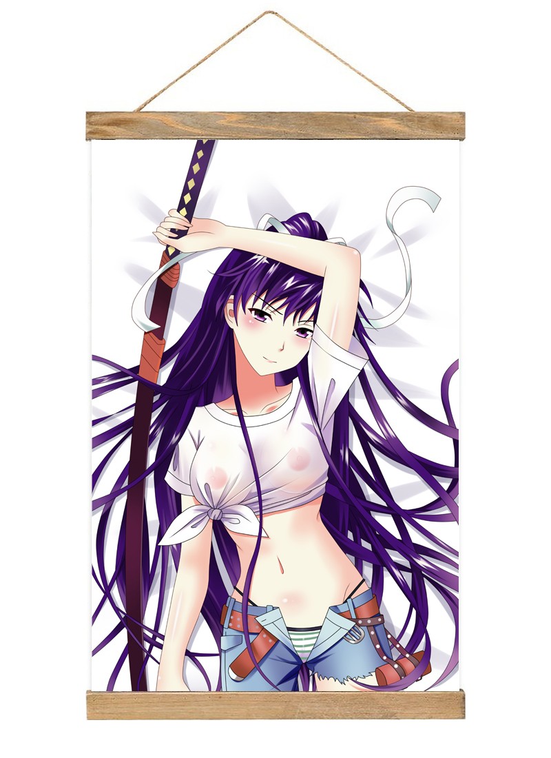 A Certain Scientific Railgun Kaori Kanzaki-1 Scroll Painting Wall Picture Anime Wall Scroll Hanging Home Decor