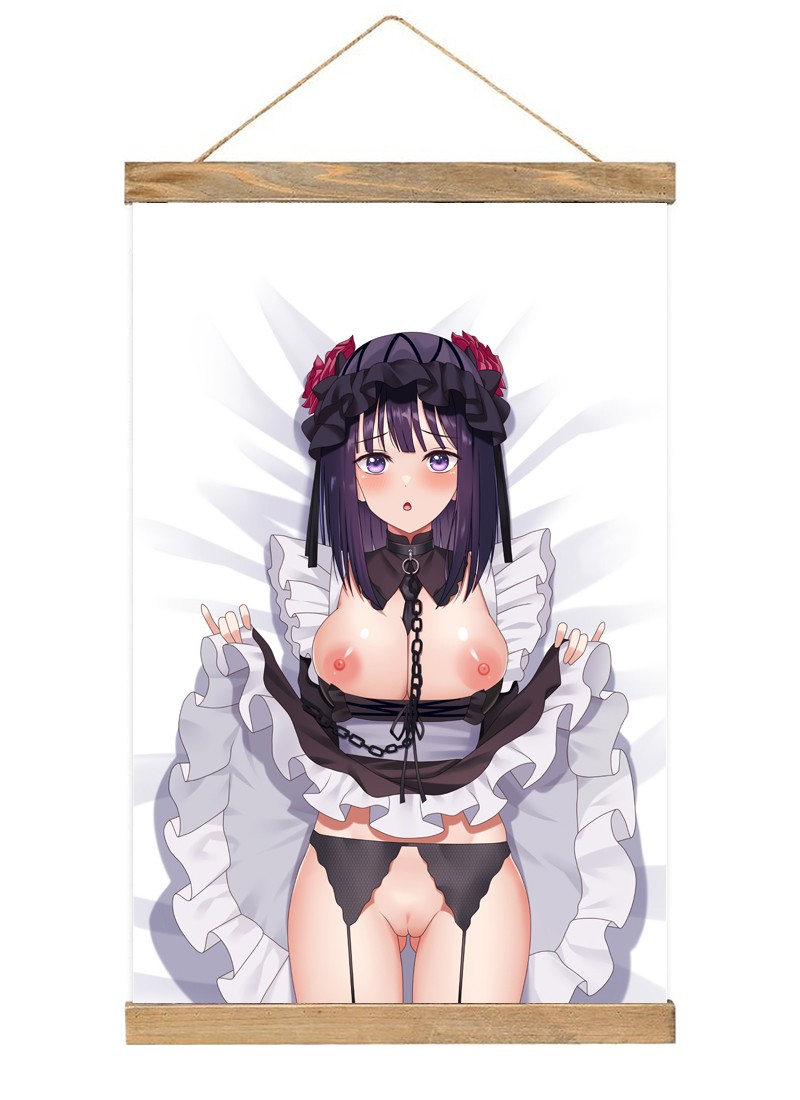 My Dress-Up Darling Kitagawa Marin Scroll Painting Wall Picture Anime Wall Scroll Hanging Home Decor