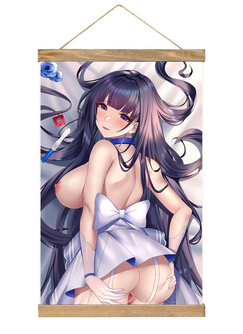 Honkai Impact 3rd Raiden Mei Scroll Painting Wall Picture Anime Wall Scroll Hanging Home Decor
