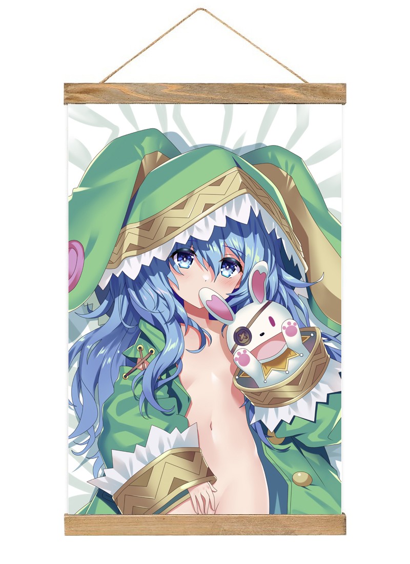 Date A Live Himekawa Yoshino-1 Scroll Painting Wall Picture Anime Wall Scroll Hanging Home Decor