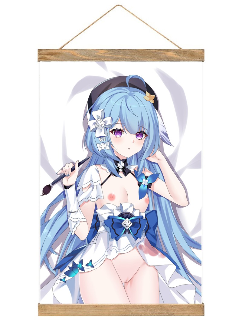 Honkai Impact 3rd Griseo-1 Scroll Painting Wall Picture Anime Wall Scroll Hanging Home Decor