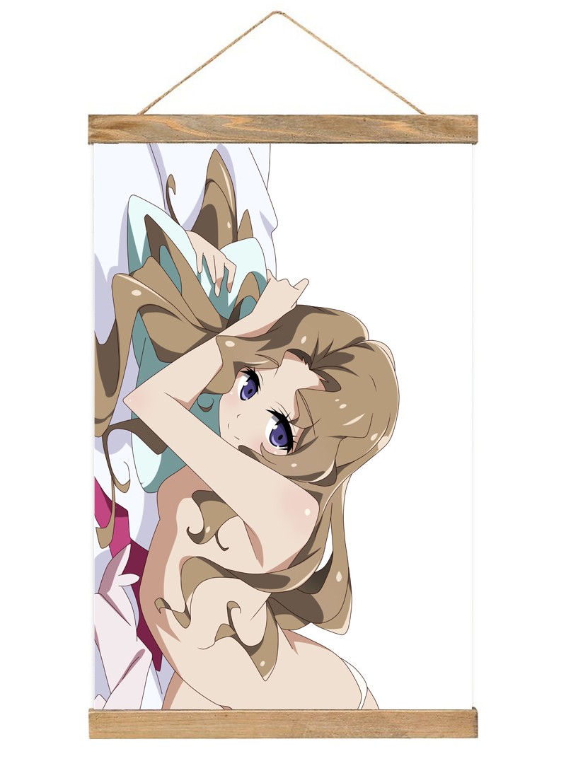 Code Geass Nunnally-1 Scroll Painting Wall Picture Anime Wall Scroll Hanging Home Decor