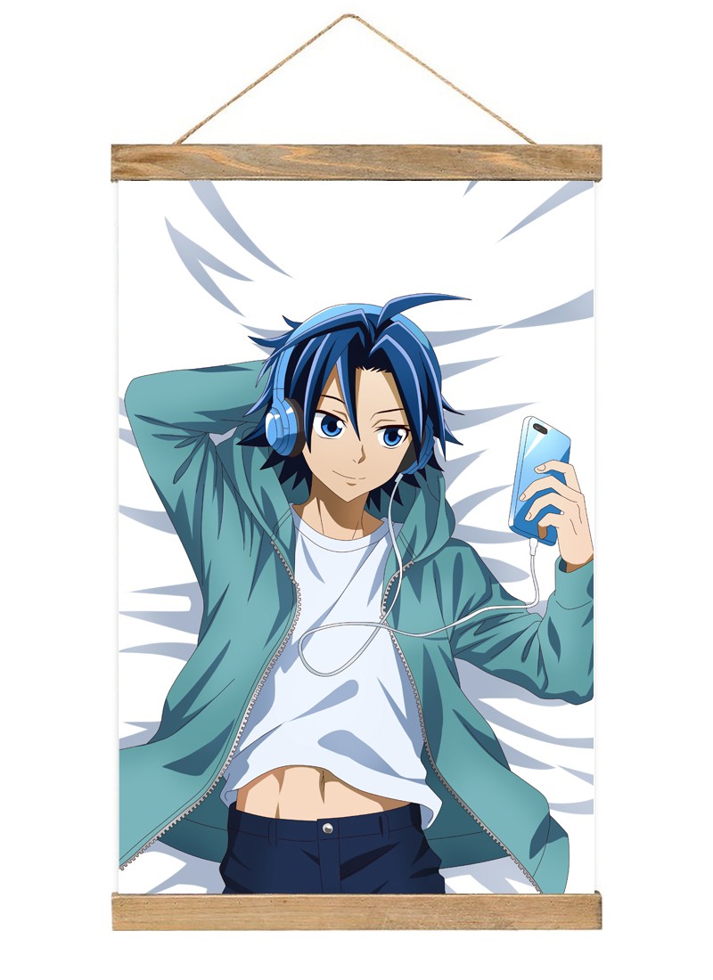 Yowamushi Pedal Manami Sangaku-1 Scroll Painting Wall Picture Anime Wall Scroll Hanging Home Decor