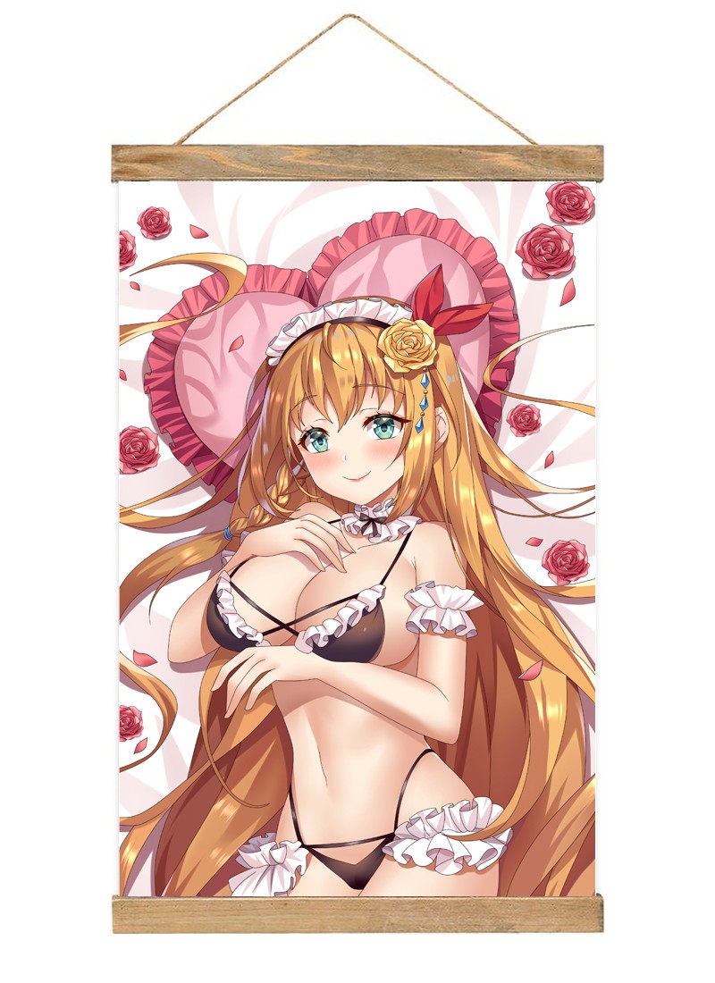 Princess Connect! ReDive Pecoline-1 Scroll Painting Wall Picture Anime Wall Scroll Hanging Home Decor