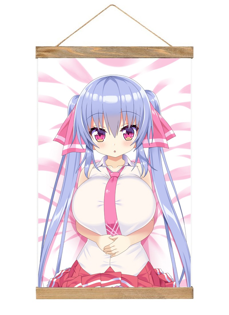 Shuz Girl-1 Scroll Painting Wall Picture Anime Wall Scroll Hanging Home Decor