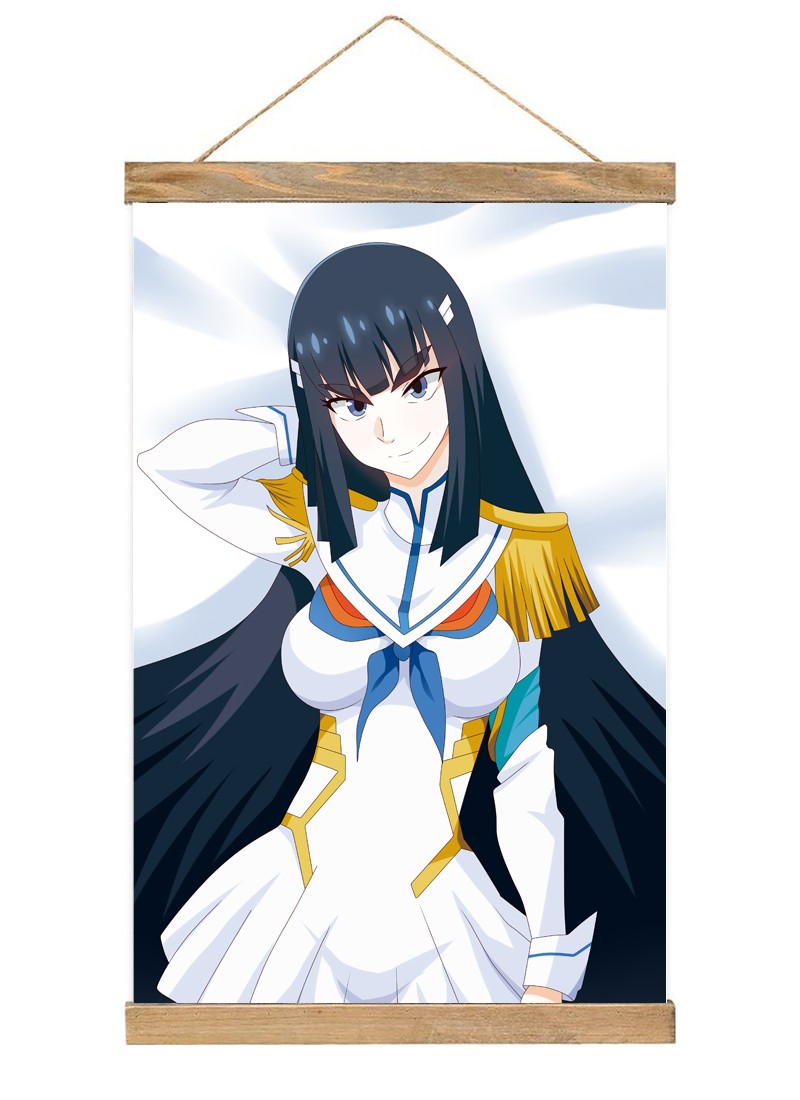 Kill la Kill Satsuki Kiryuin Scroll Painting Wall Picture Anime Wall Scroll Hanging Home Decor