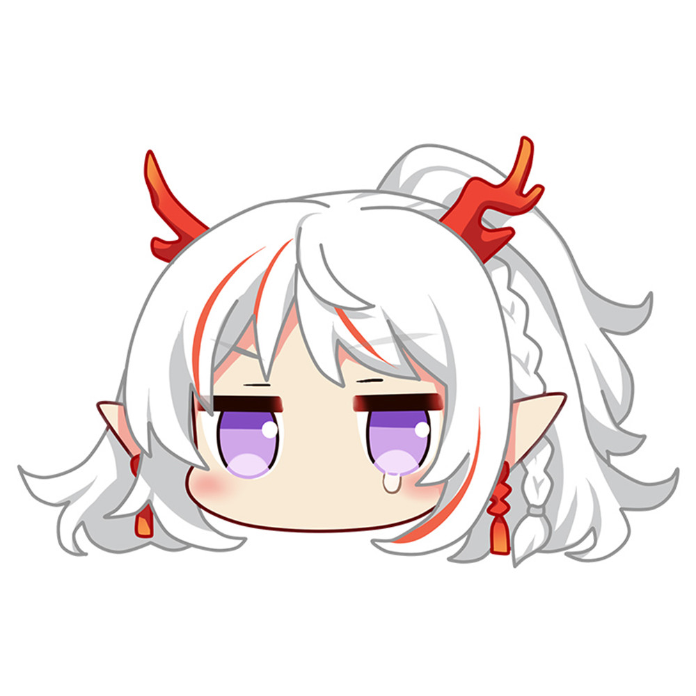 ARKNIGHTS NIAN Cosplay Cartoon Deformable Anime Plush Pillow 45 x 55cm(17.7in x 21.6in) Lying Pillow Home Living Room Decor
