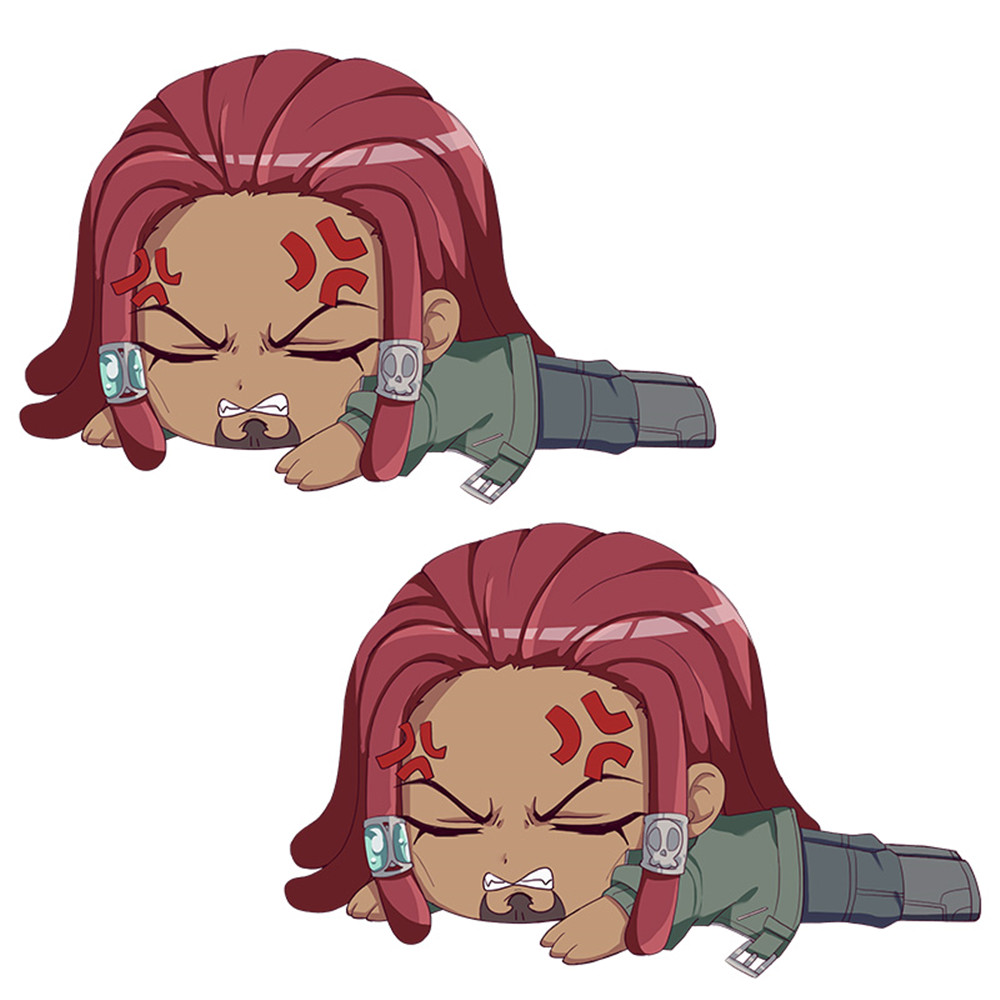 Brawler Kenka ya Akudama Drive Akudama Doraibu Cosplay Cartoon Deformable Anime Plush Pillow 45 x 55cm(17.7in x 21.6in) Lying Pillow Home Living Room Decor