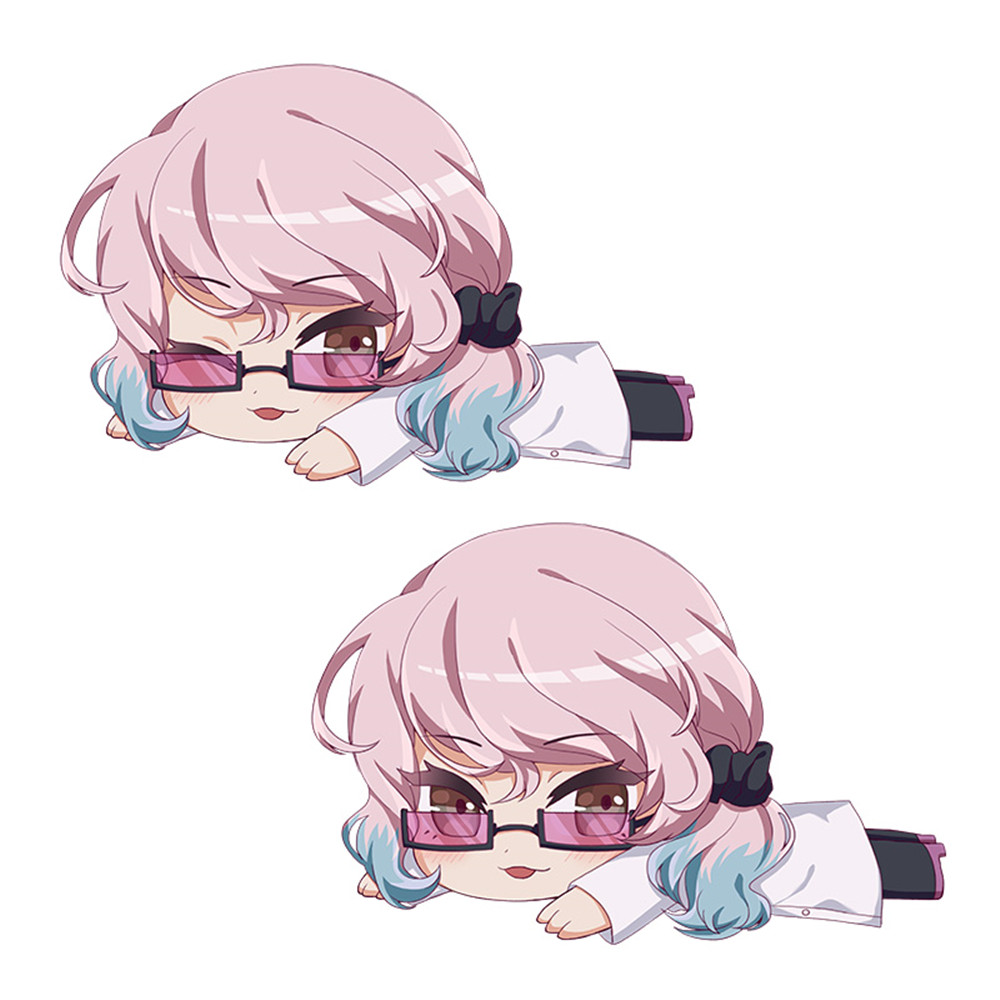 Doctor Isha Akudama Drive Akudama Doraibu Cosplay Cartoon Deformable Anime Plush Pillow 45 x 55cm(17.7in x 21.6in) Lying Pillow Home Living Room Decor