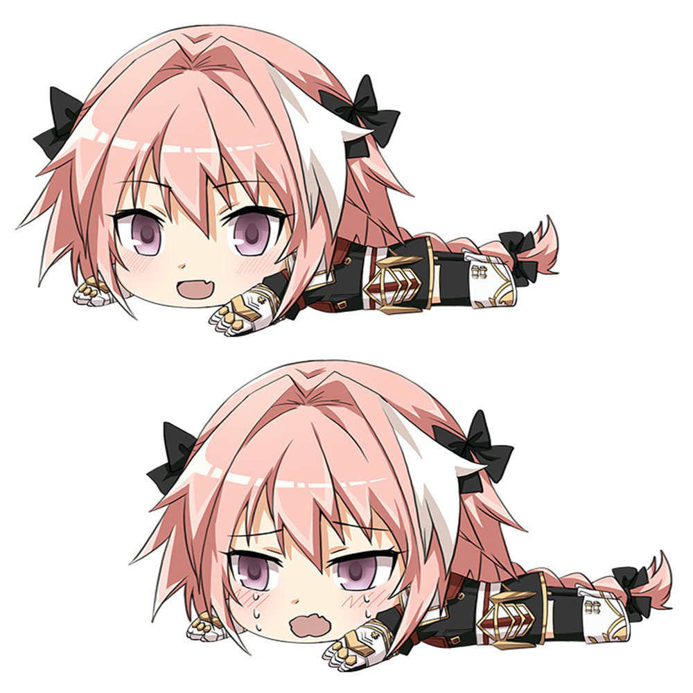 Astolfo Fate Stay Night Cosplay Cartoon Deformable Anime Plush Pillow 45 x 55cm(17.7in x 21.6in) Lying Pillow Home Living Room Decor