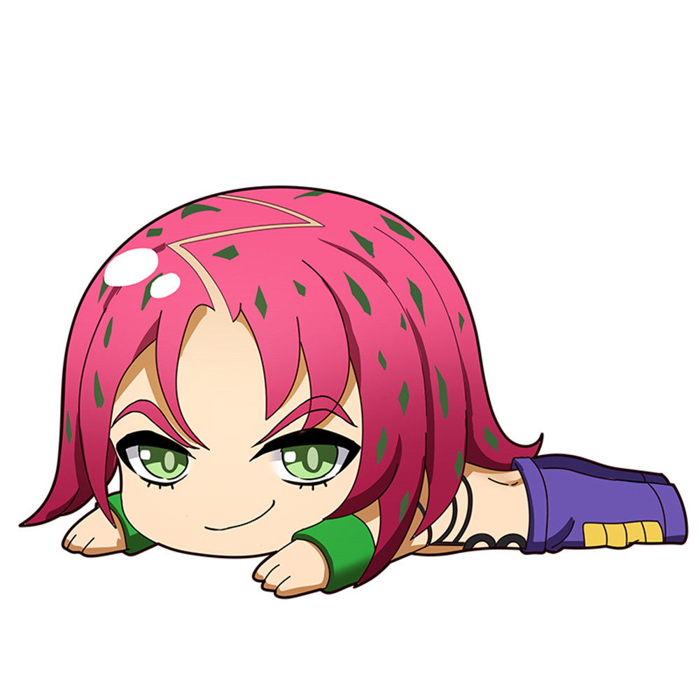 Diavolo JoJo's Bizarre Adventure Cosplay Cartoon Deformable Anime Plush Pillow 45 x 55cm(17.7in x 21.6in) Lying Pillow Home Living Room Decor