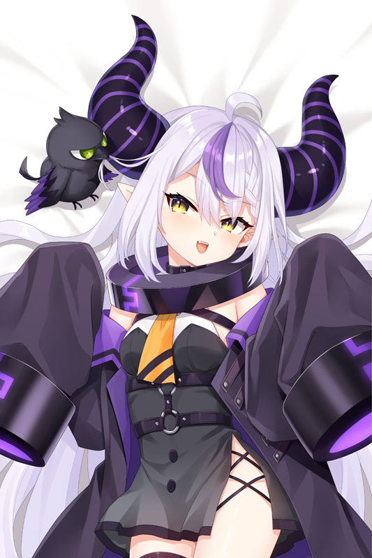Virtual Youtuber La Darknesss Anime Tapestry Wall Art Poster Home Tapestries Bedroom Decor 100x150cm(40x60in)