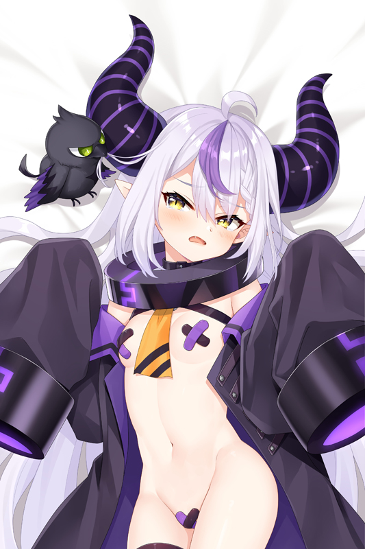 Virtual Youtuber La Darknesss Anime Tapestry Wall Art Poster Home Tapestries Bedroom Decor 100x150cm(40x60in)