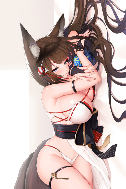 Azur Lane Amagi Anime Tapestry Wall Art Poster Home Tapestries Bedroom Decor 100x150cm(40x60in)